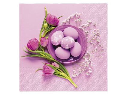ubrousky tat 33x33cm purple easter