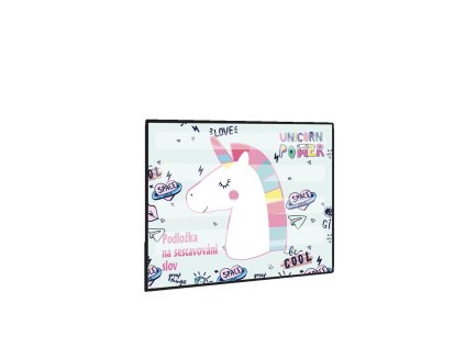 podlozka na sestavovani slov unicorn iconic