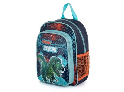 batoh detsky predskolni flitry premium dinosaurus