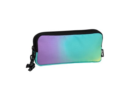 pouzdro na pera milan 3 zipove sunset zelene