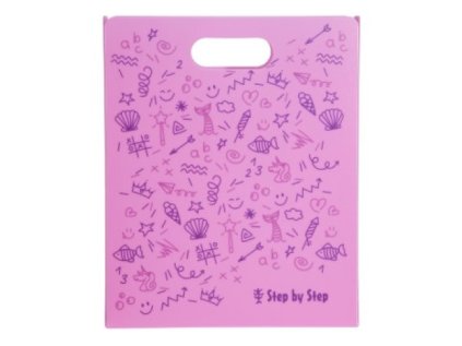 desky na sesity step by step ruzove