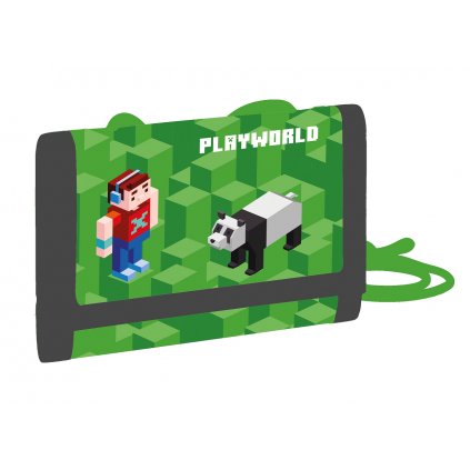 Karton P+P Dětská textilní peněženka Playworld Minecraft 9-57424