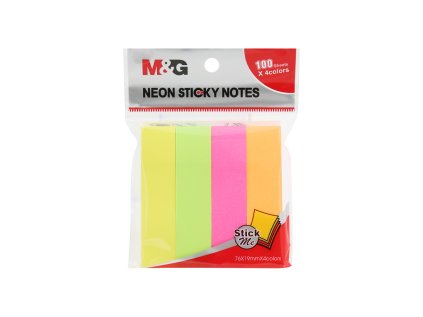 sada lepicich blocku m g 19x76 mm 4 neonove barvy v baleni