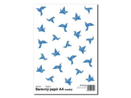 kopirovaci papier a4 80g kp modry bal 50 ks