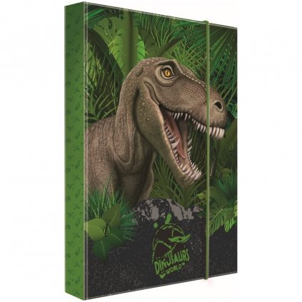 Karton P+P Box na sešity A5 DINOSAURUS T-Rex 3-77717