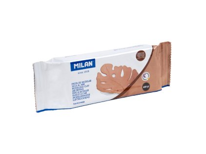 modelovaci hmota milan hneda terracotta 400g na vzduchu tvrdnouci