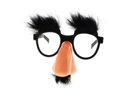 maska profesor cerne ochlupeni