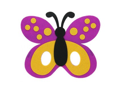 maska motyl 18x15 5 cm