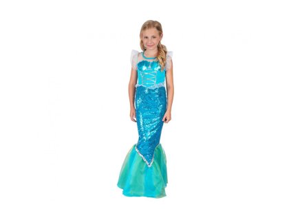 detsky kostym morska panna saty rozmer 110 120 cm