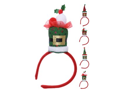 celenka detska vanocni klobouk mix 4 varianty