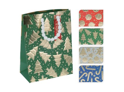 darkova taska vanocni 30x12x40 cm extra velka 4 designy