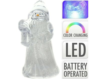 vanocni figurka 8 cm s led svetlem mix cena 1ks