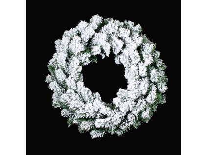 vanocni venec zasnezeny prumer 45 cm