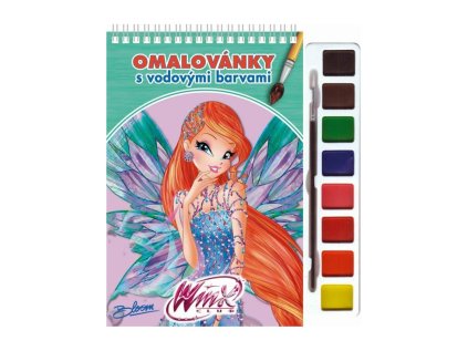 omalovanka a5 akim s vodovymi barvami vila