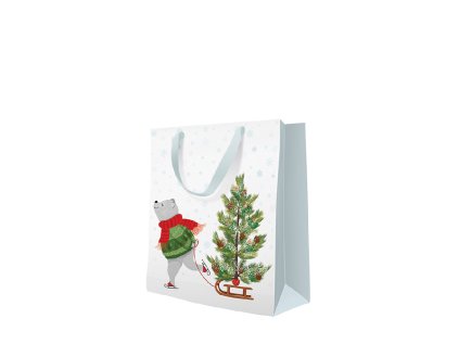 darkova taska paw skating bear stredni