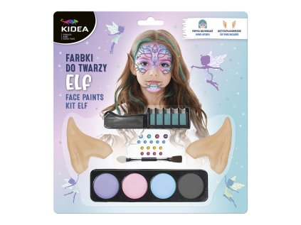 barvy na oblicej elf 4 barvy usi elfa stetec hreben sada