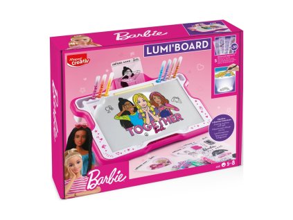 kreativni sada maped barbie lumi board