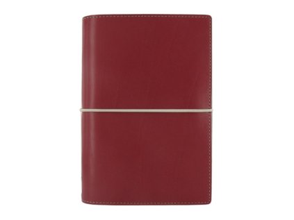 diar filofax domino cerveny osobni