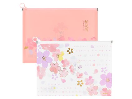 obal na dokumenty a4 se zipem m g sakura time 2 designy