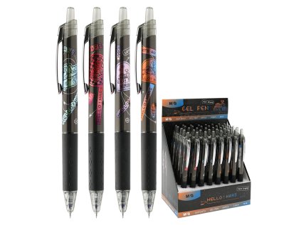 pero gelove m g hello mars hrot 0 5 mm 4 designy modra napln