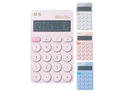 kalkulacka m g kapesni sakura time 12 mistna 4 barvy