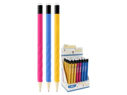 pero gelove gumovaci m g ierase twist hrot 0 7 mm modra napln mix cena 1ks