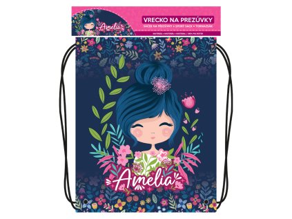 kapsa na prezuvky s potiskem junior s7 amelia