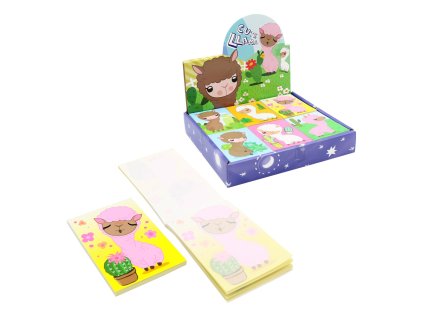 blok trhaci s potiskem 59x83 mm 40l lama