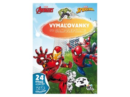 omalovanka jm a4 avengers spider man