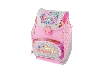 skolni batoh 4 dilny logic set paws