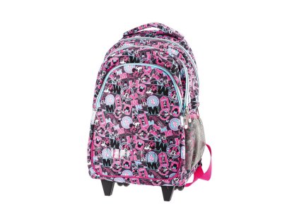 skolni batoh na koleckach minnie mouse