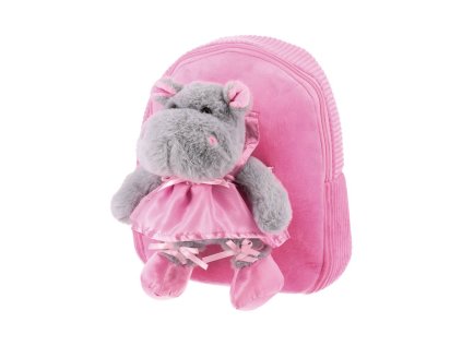 detsky batoh plysovy hippo