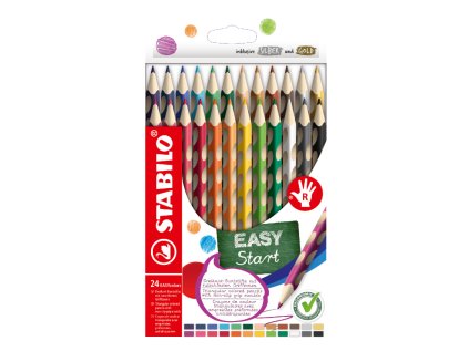 pastelky stabilo easycolors pro pravaky 24 ks sada
