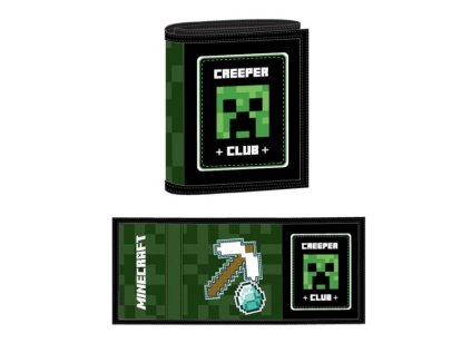 Dětská peněženka Minecraft černá