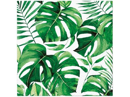 ubrousky tat 33x33cm monstera