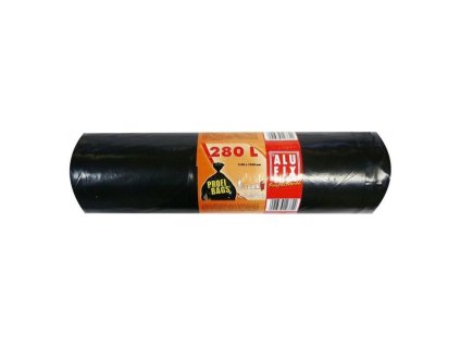 pytle na odpad profi ldpe 280l 5ks 115x135cm cerne 60 mic