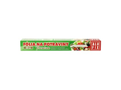 folie na potraviny 20m s pilkou alufix premium