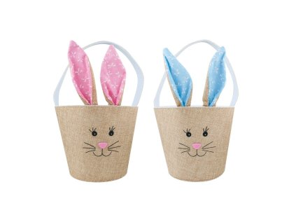 kosik textilni zajicek s usima 18x15 5 cm