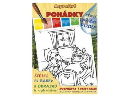 omalovanka a4 akim aquaart staci pridat vodu pohadky