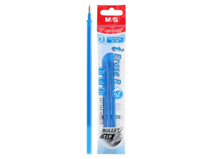 napln gumovaci m g ierase frixion ii r 0 7mm 3 ks modra
