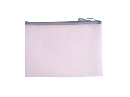 obalka se zipem junior a5 sitovana ruzova