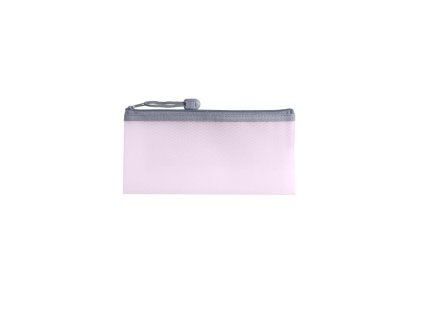 obalka se zipem junior dl sitovana ruzova