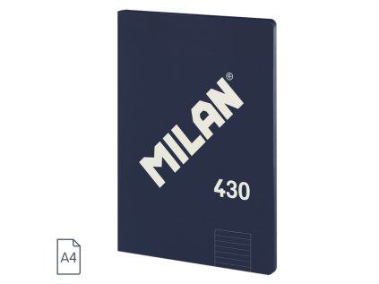 zosit linkovany a4 milan 48 listu modry