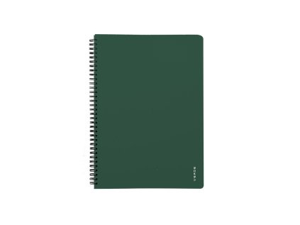 twin wire blok a5 pp verde zelena