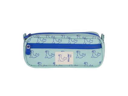 pouzdro milan 460 2 zipovy prazdny zeleny