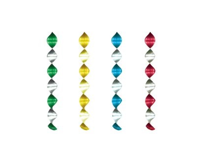 spirala leskla alu o7 5 x 60 cm 4 ks