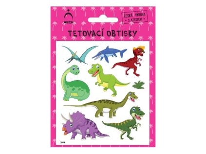 detske tetovaci obtisky dinosauri 04