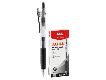 pero gelove m g titan hrot 0 7mm cerna napln