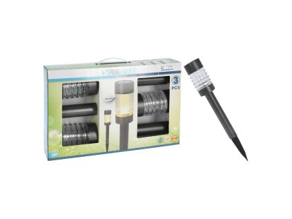 sada solarnich svitidel pro zapichnuti do zeme