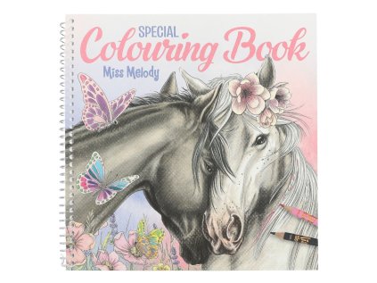 omalovanka miss melody special konici